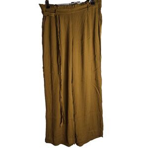 NWT Loft Beach Wide Leg Paper Bag Waist Pant Womens Small